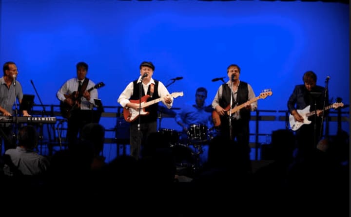 Paul Block, Robert Schaffer, Frank Riccio, Mike Conlin, Gary Kristoph and Lou Patrick, Claire Kenny and Chris Balestriere brought the sold-out crowd at the Darien Arts Center&#x27;s Beatles Night to their feet Saturday, Sept. 24.