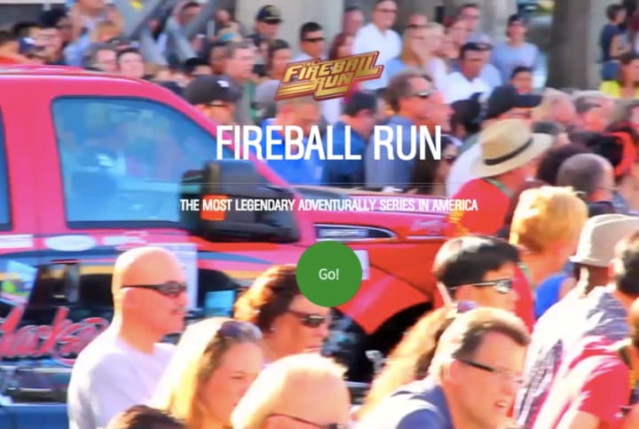 A crowd shot from a previous TV episode of Fireball Run. Filming continued Thursday in Pooughkeepsie..