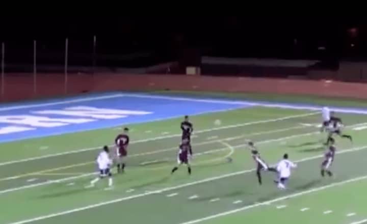 This goal scored by Suffern&#x27;s Myles Solan was featured on the SportsCenter Top 10 plays.