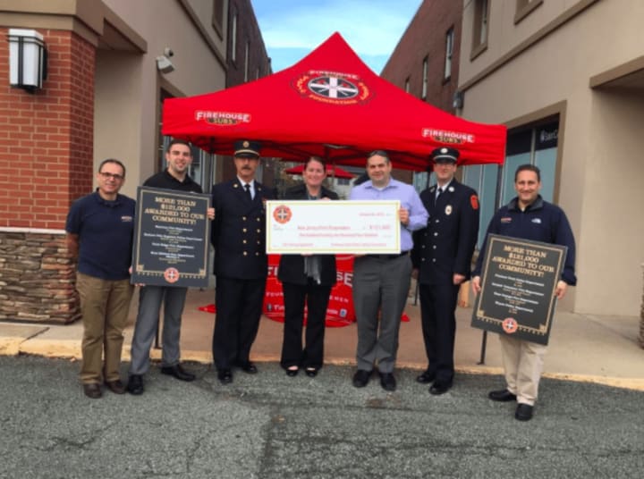 Firehouse Subs and Oradell Fire officials.