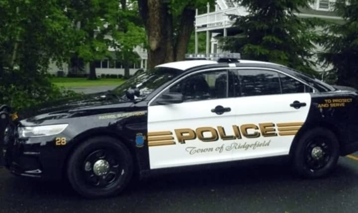 A car was reported stolen from a driveway on Barrack Hill Road in Ridgefield on Monday