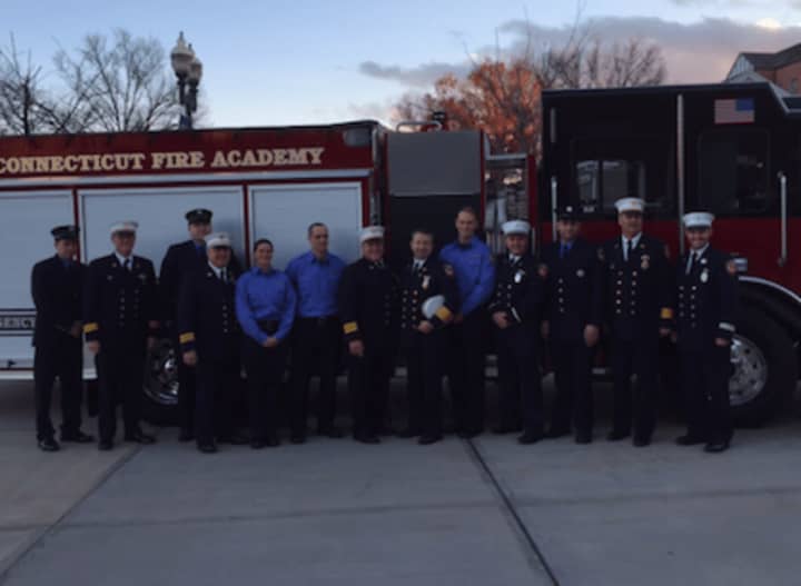 Three Westport firefighters graduate from Fire Academy.