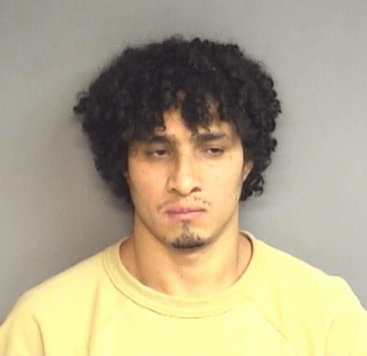 Mugshot of Elmer Gomez-Ruano who is charged with murdering his wife last month in Stamford.