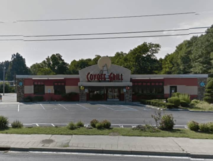 The Coyote Grill in Poughkeepsie is closed and the property is being offered for sale or lease.