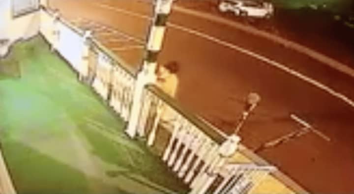 The Orangetown Police are asking for the public&#x27;s help in identifying the person seen in a video destroying a fence.