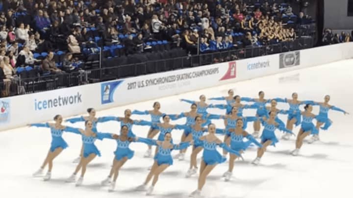The Skyliners Novice Line won its first national title and included girls from Fairfield County.