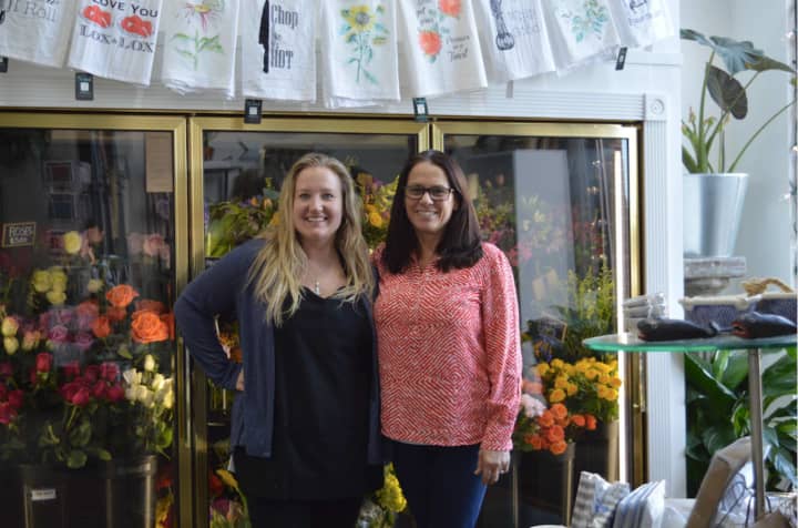 From left, Amanda Wheeler, manager; and Linda Vinci, owner of Braach&#x27;s Flowers in Norwalk, which just doubled in size.