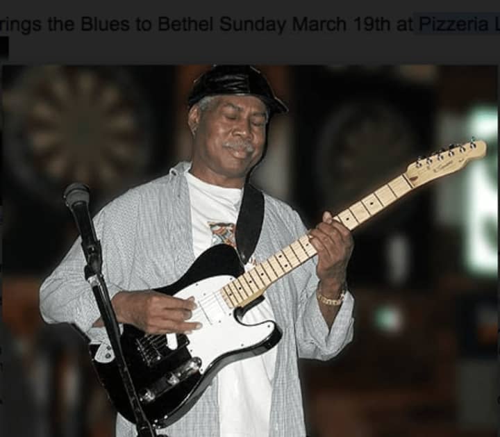 Blues man George Baker will perform Sunday, March 19 at Pizzeria Lauretano in Bethel.