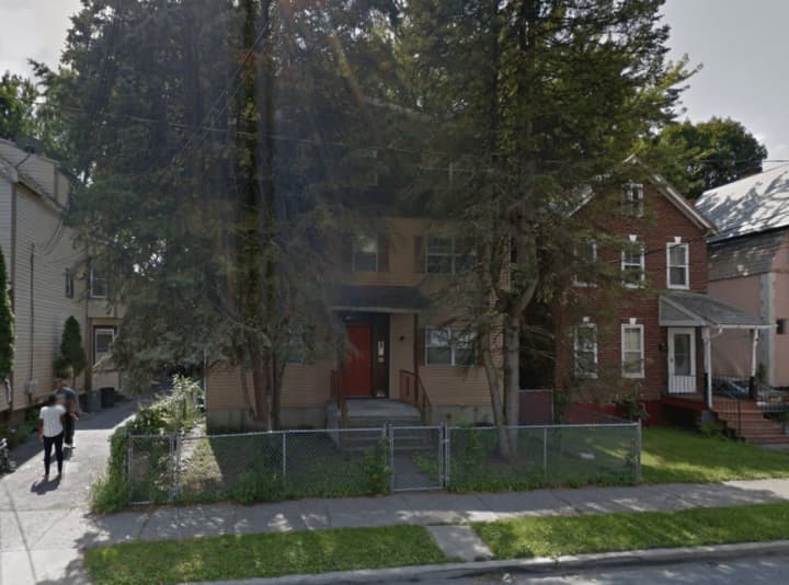 City of Poughkeepsie firefighters are working a fire at 330 Mansion St.