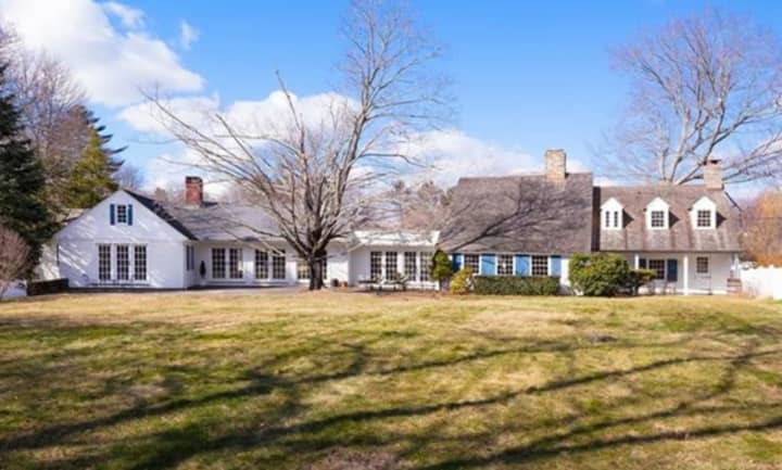 The historic home at 188 Cross Highway, Westport, is on the market for $1.499 million.