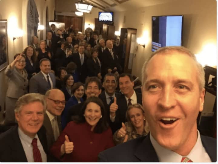 Democratic U.S. Rep. Sean Patrick Maloney, whose district includes parts of Westchester, Putnam and Dutchess, made his emotions clear after the Republican Obamacare replacement plan was pulled from the House of Representatives&#x27; floor on Friday aftern