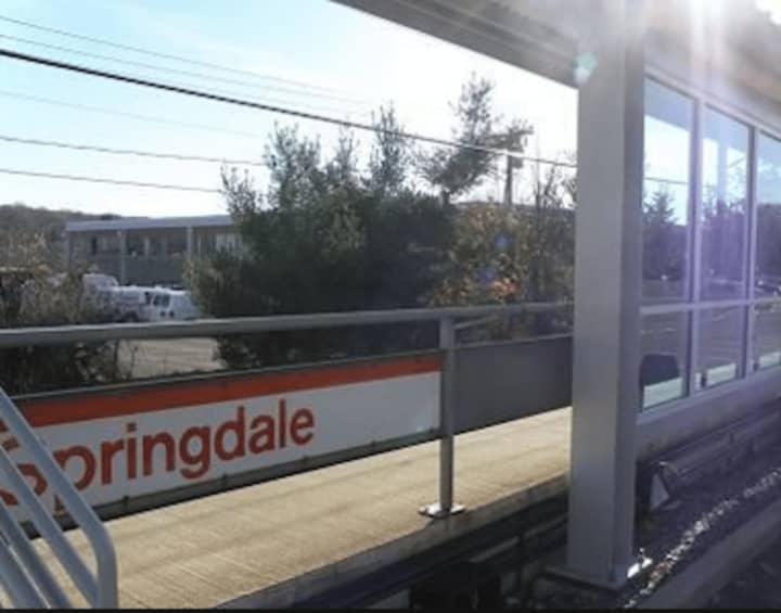 Springdale train station.