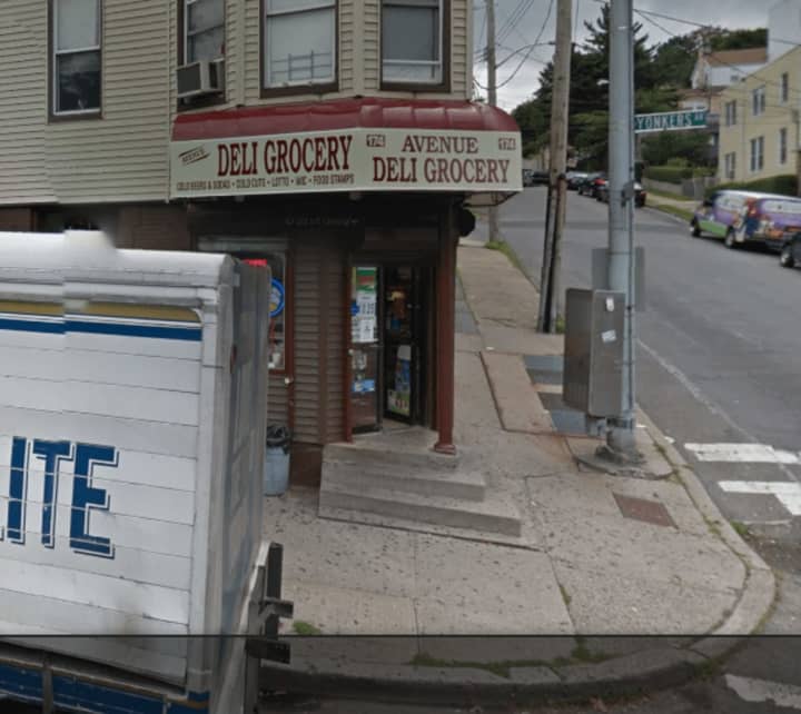 A man was stabbed in a local deli in Yonkers on Thursday.