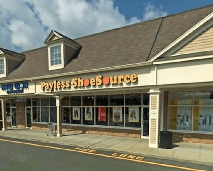 Payless Shoe Source in the Sand Hill Plaza on Route 25 in Newtown is one of hundreds that will close around the country.