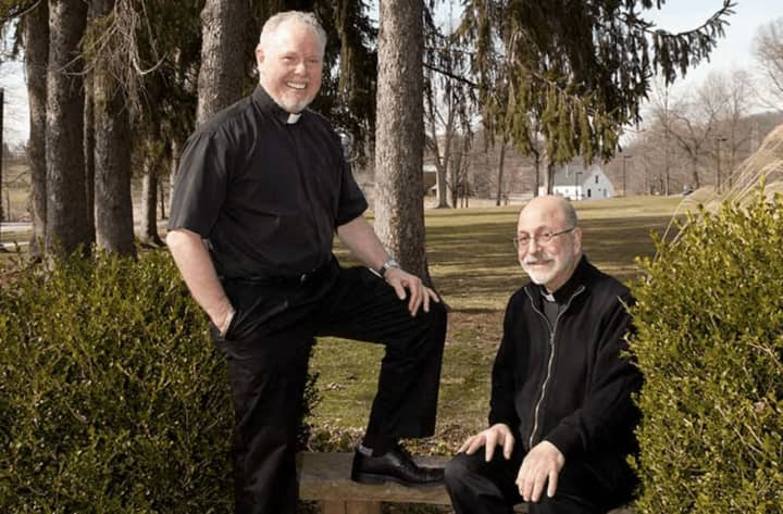 Longtime friends Father Michael Keane and Father Jack Arlotta both experienced severe blockages of their hearts, just weeks apart.