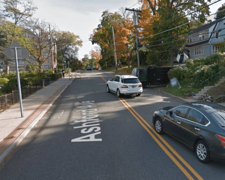 A 55-year-old Ardsley woman was the victim of a hit-and-run on Ashford Avenue.