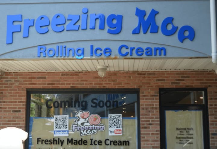 Freezing Moo is tucked in a corner shop at 1700 Post Road.