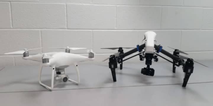 The Clarkstown Police Department newest weapons, two drones.