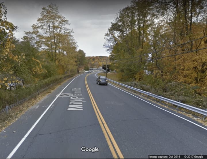 Mill Plain Road near the New York/Connecticut border.
