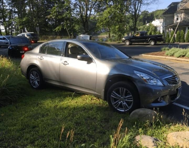 A stolen car was recovered in Norwalk Wednesday