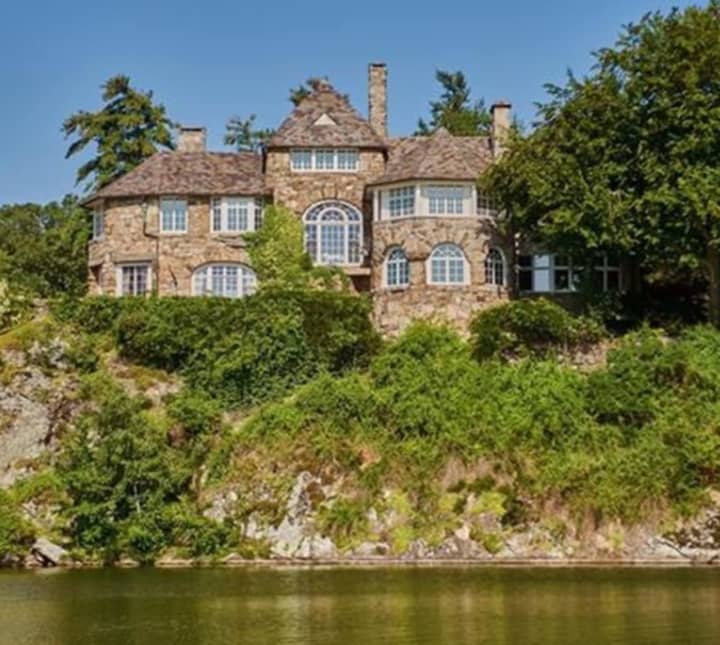 Boulder Point is a 17-acre estate that sits on Tuxedo Lake.