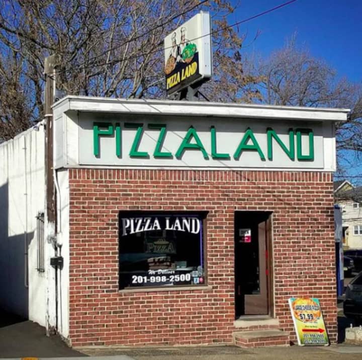 The iconic Pizzaland, located in North Arlington.