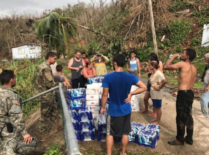 Orange County is collecting items like bottled water to help hurricane-ravaged Puerto Rico.