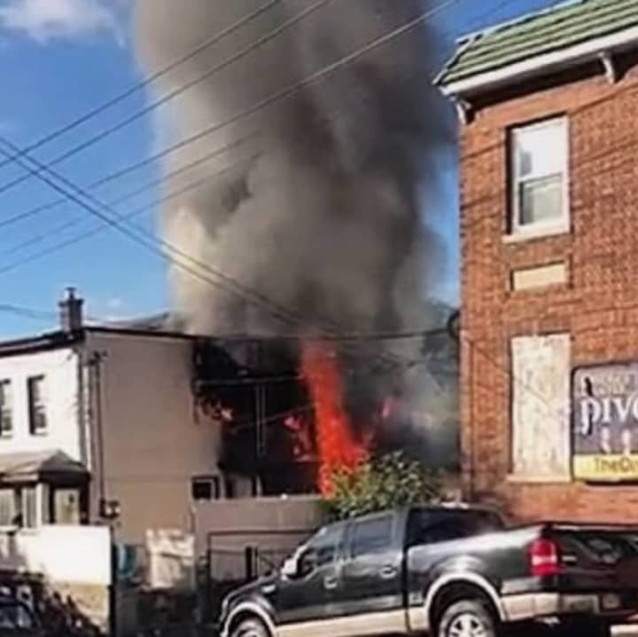 A fire broke out in New Rochelle on Tuesday morning.