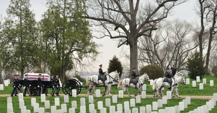 A New Rochelle Marine who served in World War II is set to be reinterred at Arlington National Cemetery.