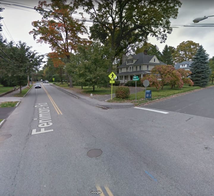 A pedestrian was struck by a driver in Scarsdale, leading to a closure of Fenimore Road.