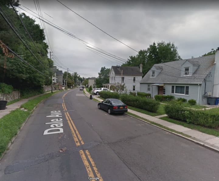A swastika was found painted on Dale Avenue in Ossining.