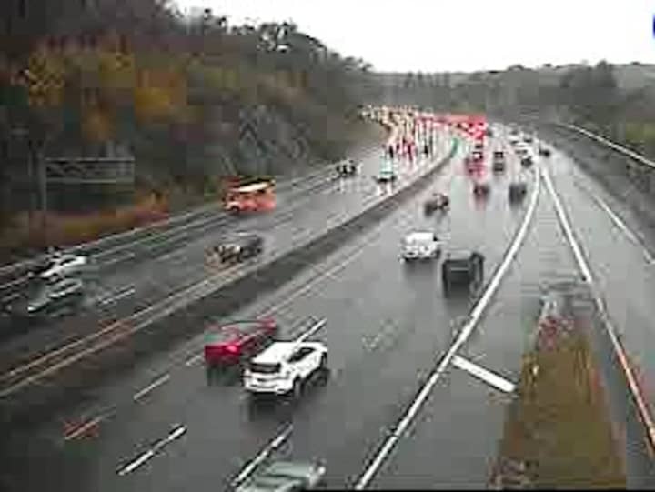 Traffic is moving well on most major roadways in the area, including I-287, but several roads are closed due to downed trees, including Route 139 in Northern Westchester.