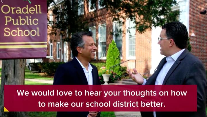 Oradell officials are investigating a series of videos highlighting BOE candidates Jeremy Griffin and Himanshu Rateshwar.