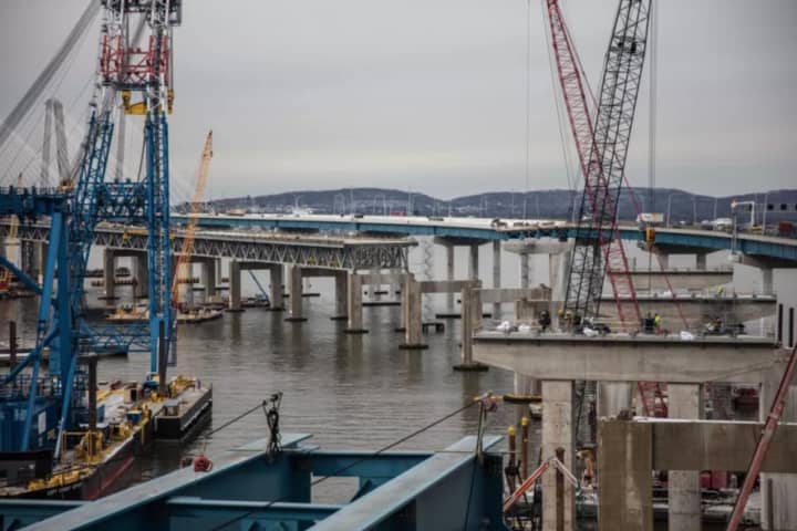 A look at demolition of the old Tappan Zee Bridge.