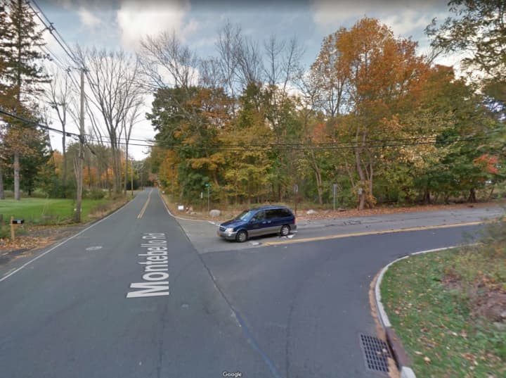 Montebello Road at the intersection of Mile Road in Ramapo.