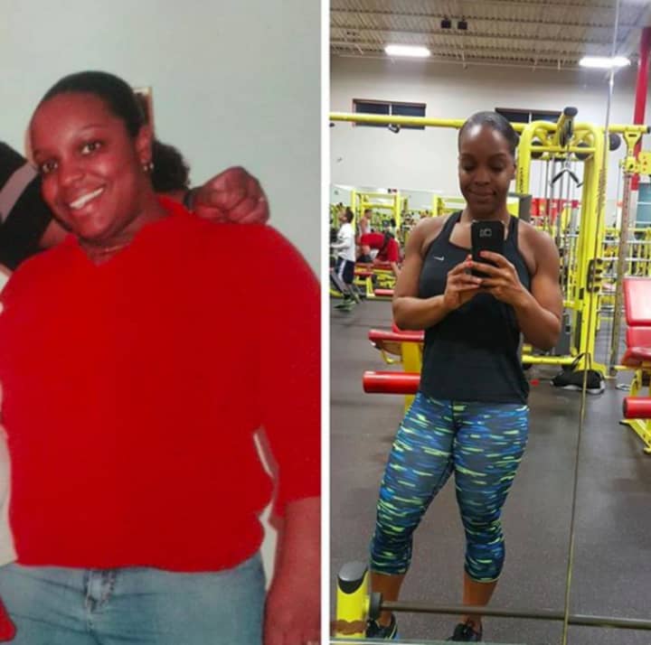 Lauren Belton lost 80 pounds by cleaning up her diet and training at Retro Fitness Hackensack, where she now one of the gym&#x27;s most motivational group fitness trainers.