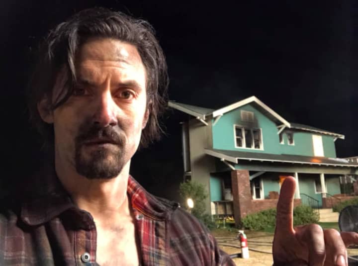 Jack (Milo Ventimiglia) following the house fire that ultimately killed him.