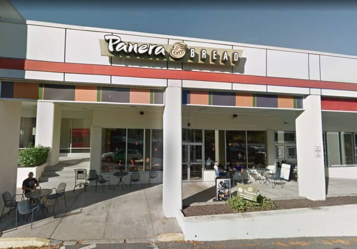 A White Plains man was busted by police with an illegal weapon at Panera Bread in Yorktown.