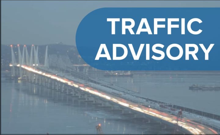 Several lanes of the Tappan Zee Bridge will be closure for work near the Westchester landing.