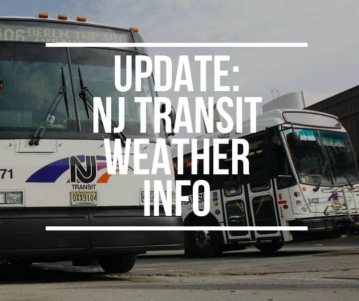 NJ Transit cancelled bus service across New Jersey Wednesday.