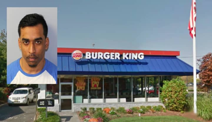 Aaron Sukhdeo, 27 of Bergenfield, burglarized 24 local businesses including Burger King between July and September 2017, police said.