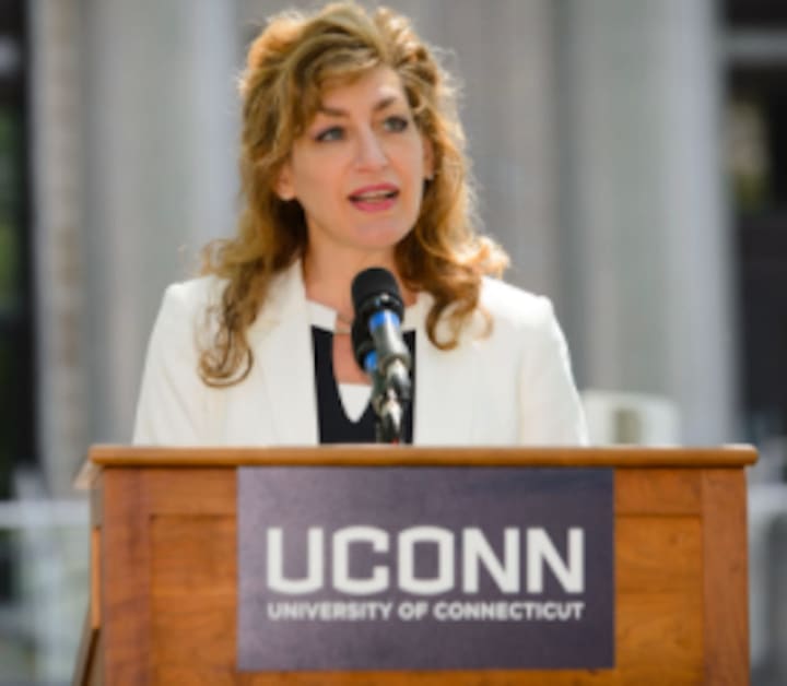 Susan Herbst is the 15th President of the University of Connecticut.