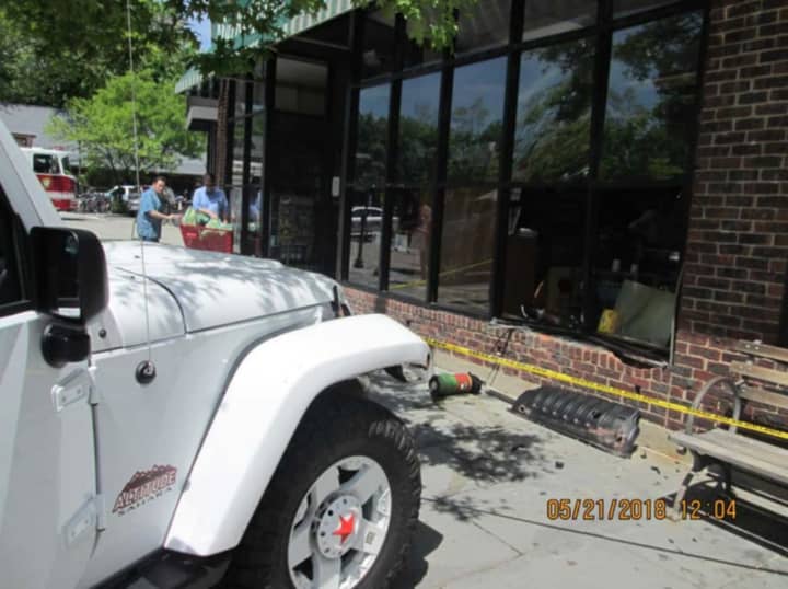 A teenage driver mistook the gas pedal for the brake pedal and struck DeCicco&#x27;s Marketplace in Scarsdale.