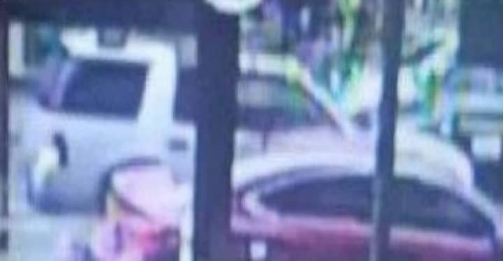 Port Chester police investigators released a surveillance photo of the suspect&#x27;s SUV.