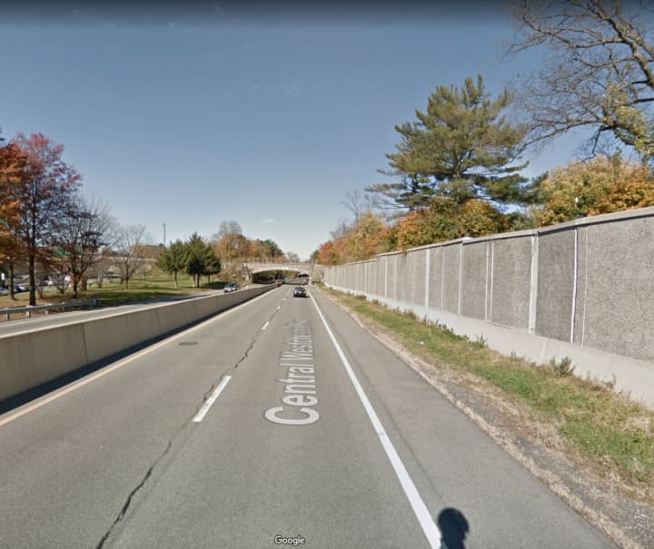 Central Westchester Parkway near the White Plains border.