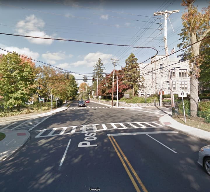 Route 22 at the intersection of Scarsdale Boulevard in Scarsdale.