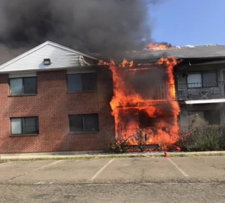 A condo fire in Stratford displaced more than 16 families.
