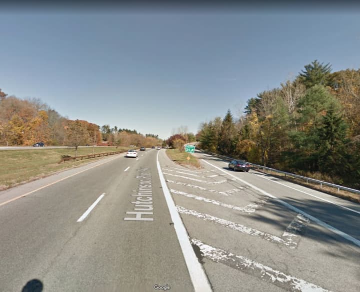 The Hutchinson River Parkway in Rye Brook.