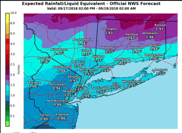 A look at the latest rainfall projections.