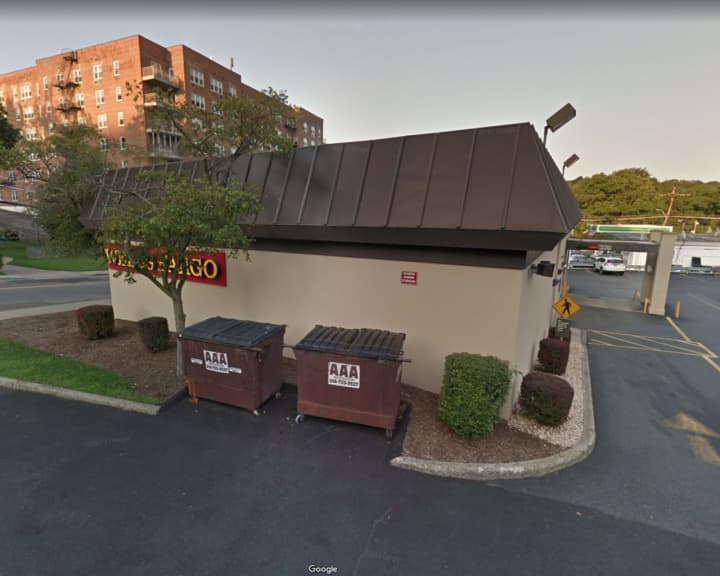 A body was found near a dumpster outside Wells Fargo on Odell Avenue in Yonkers.